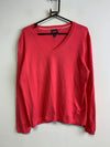 Pink Tommy Hilfiger Jumper Women's Large