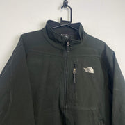 Black North Face Soft Shell Jacket Men's Large