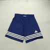 Navy and White Adidas Sport Shorts Men's Small