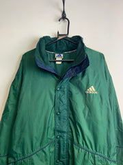 00s Green Adidas Windbreaker Men's XL