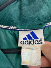 00s Green Adidas Windbreaker Men's XL