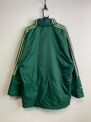 00s Green Adidas Windbreaker Men's XL