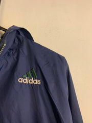 90s Blue-Green Adidas Windbreaker Men's Medium