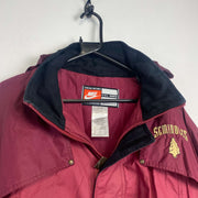 Vintage 90s Red Nike Anorak Jacket Men's XXL