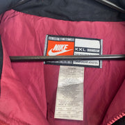 Vintage 90s Red Nike Anorak Jacket Men's XXL