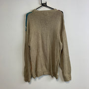 Vintage Multicolour Knitwear Sweater Men's Medium