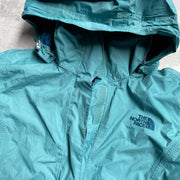 Blue The North Face Raincoat Women's Small