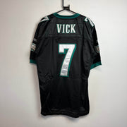 Black Philadelphia Eagles Vick American Football NFL Jersey Men's Large