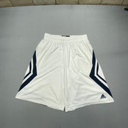 Black and White Adidas Sport Shorts Women's Large