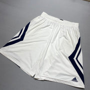 Black and White Adidas Sport Shorts Women's Large