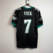 Black Philadelphia Eagles Vick American Football NFL Jersey Men's Medium