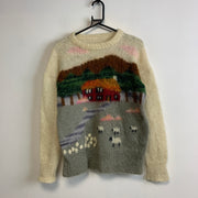 Multicolour Knitwear Sweater Women's Large