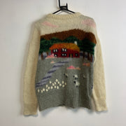 Multicolour Knitwear Sweater Women's Large