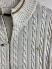 White Ralph Lauren Cardigan Women's XXL