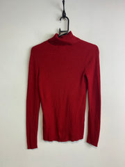 Red Ralph Lauren Turtleneck Jumper Women's XS