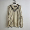 Cream Knitwear Sweater Men's XL