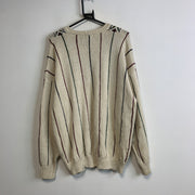 Cream Knitwear Sweater Men's XL