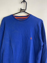 Blue Ralph Lauren Chest Embroidery Jumper Men's Large