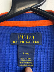 Blue Ralph Lauren Chest Embroidery Jumper Men's Large