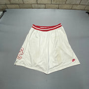 00s White and Red Nike Sport Shorts Men's XL