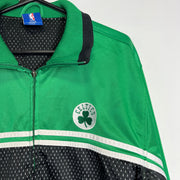 Vintage Green Celtics Track Jacket Mens Large