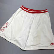 00s White and Red Nike Sport Shorts Men's XL