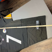 Black NFL Pittsburgh Steelers Ben Roethisberger Jersey Men's Large