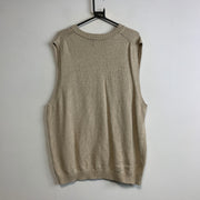 Beige L.L.Bean Knitwear Vest Men's XXL