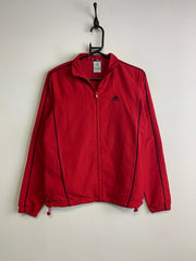 00s Red Adidas Windbreaker Men's Small