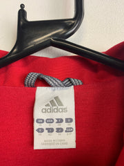 00s Red Adidas Windbreaker Men's Small