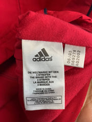 00s Red Adidas Windbreaker Men's Small