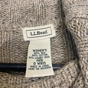 Brown L.L Bean Turtleneck Sweater Women's Medium