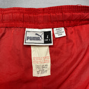 Red Puma Sport Shorts Men's Large