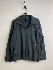 Grey The North Face Fleece Jacket Men's Medium