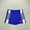 Vintage 90s Blue and White Adidas Sport Shorts Men's Large