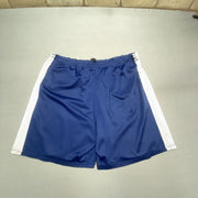 Vintage 90s Navy and White Nike Sport Shorts Women's XL