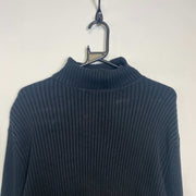 Navy L.L Bean Turtleneck Sweater Jumper Women's XL