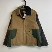 Reworked Multicolour Carhartt Workwear Jacket Men's Large