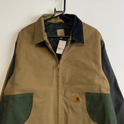 Reworked Multicolour Carhartt Workwear Jacket Men's Large