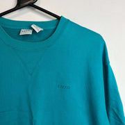 Vintage Light Blue Izod Blank Sweatshirt Women's XL