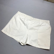 White Fila Sport Shorts Men's Medium