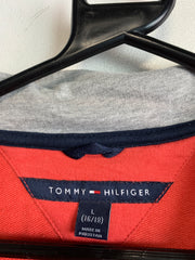 Red Tommy Hilfiger Quarter zip Women's Small