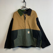 Reworked Multicolour Carhartt Workwear Jacket Men's XL