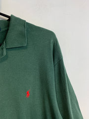 Green Polo Ralph Lauren Polo Shirt Men's Medium