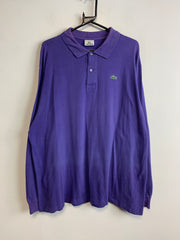 Purple Lacoste Polo Shirt Men's XL