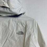 White North Face Raincoat Women's Small