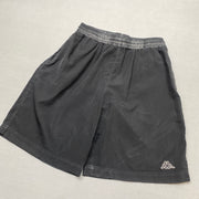 Black Kappa Sport Shorts Women's Small