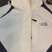 White North Face Raincoat Women's Small