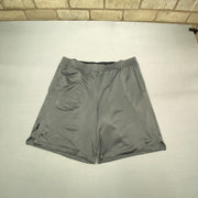 00s Grey Nike Sport Shorts Men's Large