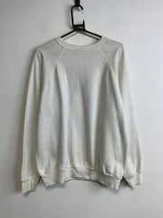 Vintage White Tultex Sweatshirt Women's large